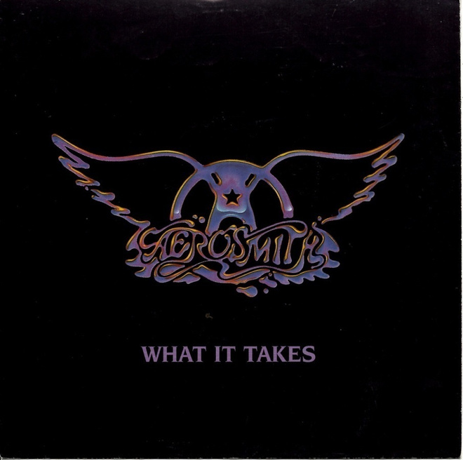 AEROSMITH: What It Takes / Monkey On My Back  7" kannet