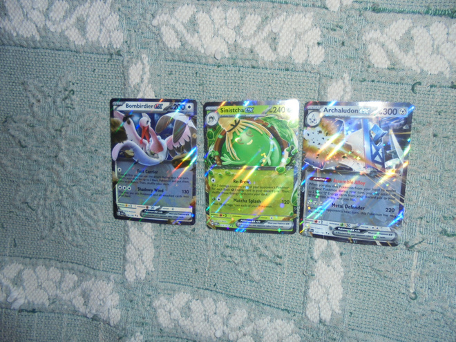 Pokemon keräilypelikortti Sinistcha ex 240 HP