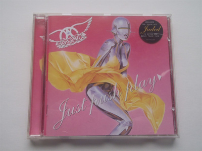 AEROSMITH - JUST PUSH PLAY . cd ( Hyvä kunto )