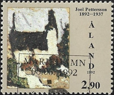 ÅL 1992 Joel Pettersson 2,90 mk EP Lape 062 alareuna LOISTO