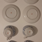 4x kuppipari USSR Lomonosov LFZ Taikakukka-astiasto - pikkukuva 5