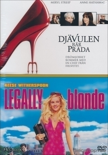 Paholainen Pukeutuu Pradaan & Blondin Kosto -  (2 DVD)