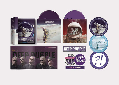 DEEP PURPLE:  Whoosh! CD + DVD + tilpehöörit BOX