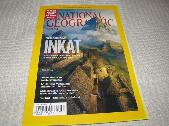National Geographic Suomi nro 4 / 2011
