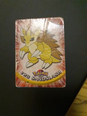 Sandslash #28 Pokemon Topps TV Animation Edition card