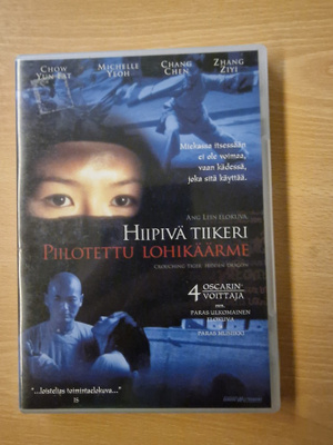Hiipivä Tiikeri Piilotettu Lohikäärme (2001) DVD