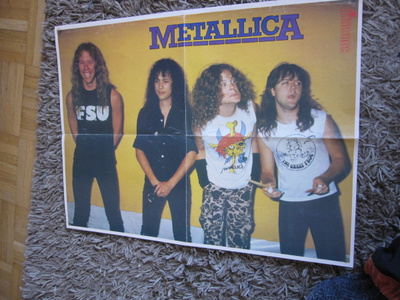 METALLICA - suosikki juliste