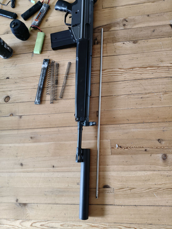 Jing Gong G3 SG1 JG098 Airsoft ase