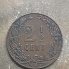 Hollanti 2 1/2 cent 1906 - pikkukuva 3