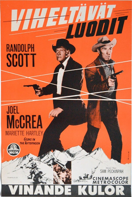 Elokuvajuliste: Viheltävät luodit (Sam Peckinpah)