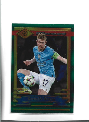 KEVIN DE BRUYNE - MANCHESTER CITY - 2022 TOPPS FINEST #75