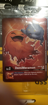 Digimon Card Game Demimeramon (Digimon Red) Bt6-001 card