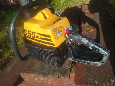 Partner S 55 moottorisaha varaosiksi