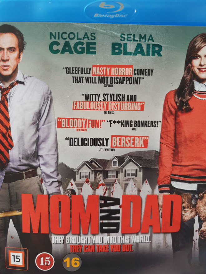 Mom & Dad BLU-RAY Nicolas Cage ja Selma Blair