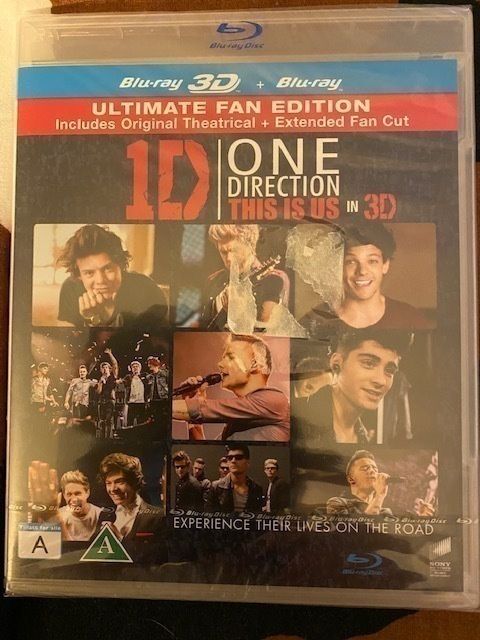 One Direction - This Is Us in 3D, 3D+2D Blu-Ray