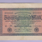 Saksa 20000 Mark Reichsbanknote v.1923 P-85 - pikkukuva 1