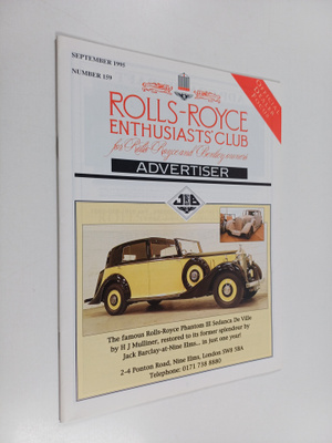 Rolls-Royce enthusiasts' club for Rolls-Royce and Bentley...