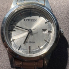 Citizen Eco-Drive E102-S050277 – rannekello, hopeanvärinen - pikkukuva 1