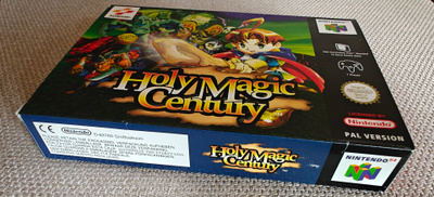 N64: Holy magic century, PAL/EUR, Suomi-ohjeella