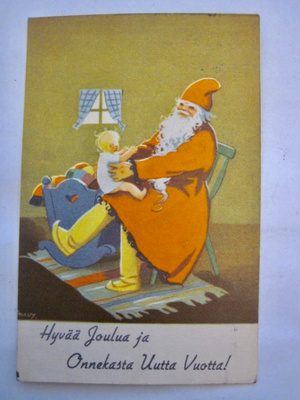 VANHA Postikortti Martta Wendelin 1930-l