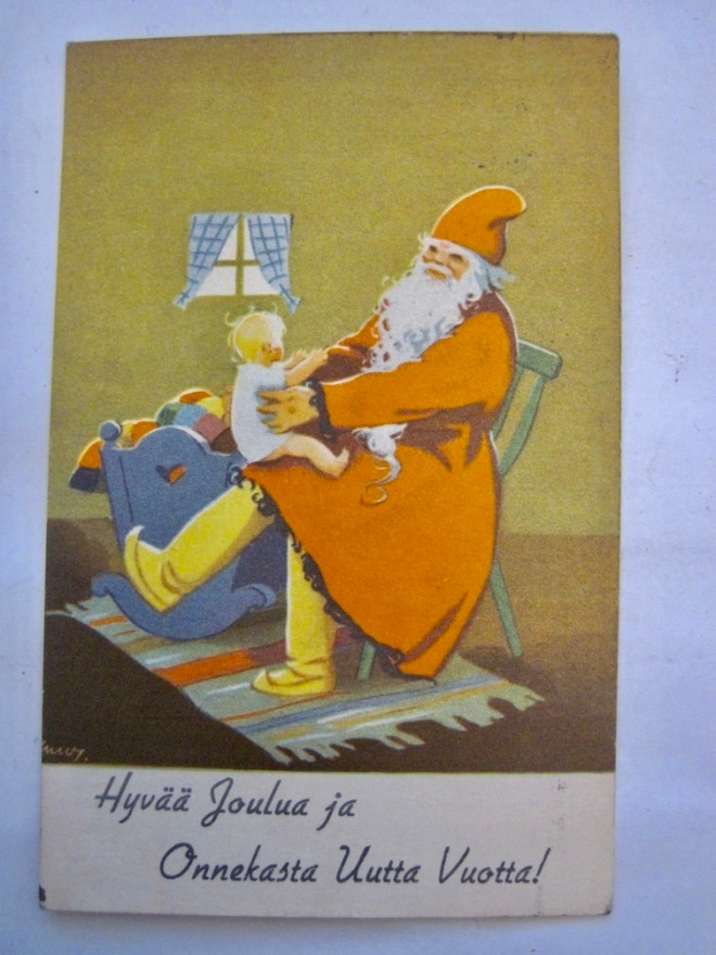 VANHA Postikortti Martta Wendelin 1930-l