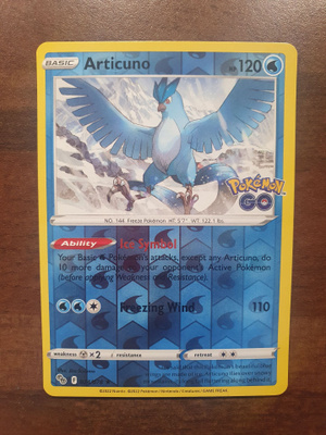 Pokemon Articuno 024/078 Reverse Holo Rare