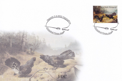 22 FDC kuori taistelevat metsot 2003