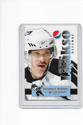 2009-10 Milwaukee Admirals #2 Teemu Laakso HIFK farmi