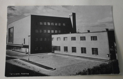 Tampere, Rautatieasema, vanha valokuvapk, ei p.