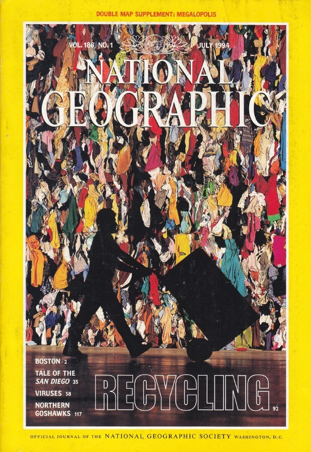National Geographic vol.186 No.1 poster: Megalopolis