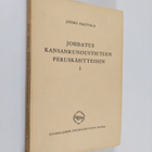 Jouko Hautala : Johdatus kansanrunoustieteen peruskäsitte... - pikkukuva 1
