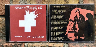 NOBODY WANTS US VOL 12 kokoelma CDR (Sveitsi punk 1977-82)