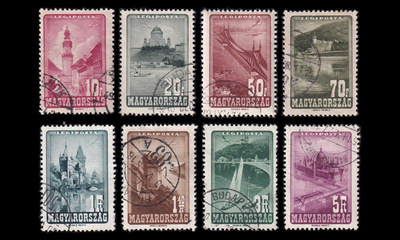 Unkari 963-70 o Lentoposti maisemia (1947)
