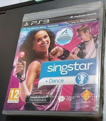 * Singstar Dance PS3 Uusi/Sinetöity Lue Kuvaus