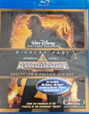 National Treasure - Kansallisaarre -Blu-Ray