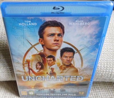 Uncharted (muoveissa) Blu-ray