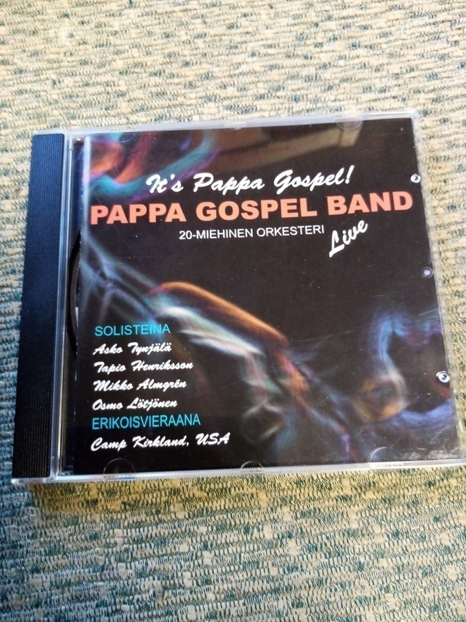 CD :  PAPPA GOSPEL BAND  :  IT'S PAPPA GOSPEL LIVE