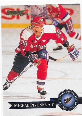 1995-96 Donruss #197 Michal Pivonka Washington Capitals