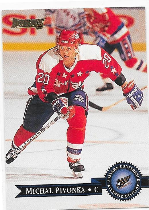1995-96 Donruss #197 Michal Pivonka Washington Capitals