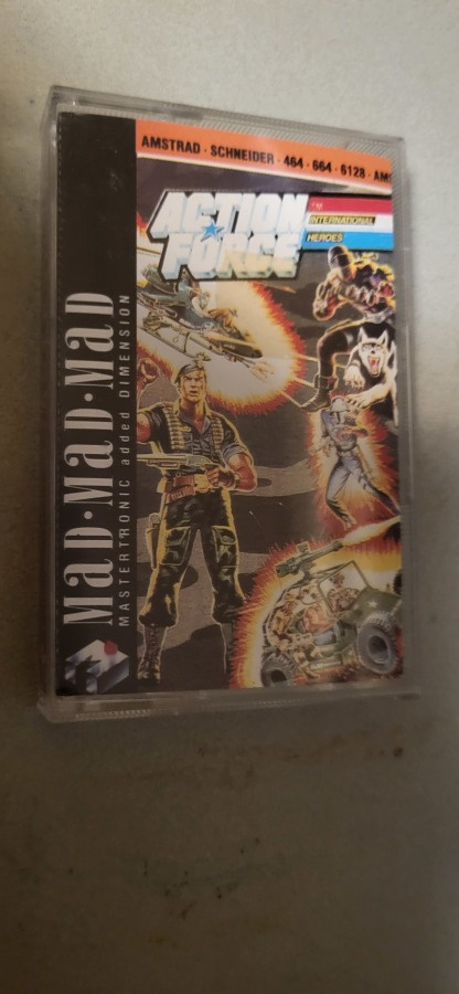 Action force amstrad peli