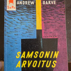 Andrew Garve: Samsonin Arvoitus 1.p - pikkukuva 1