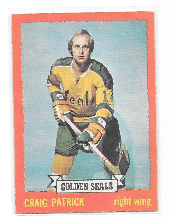 1973-74 OPC #52 Craig Patrick California Golden Seals