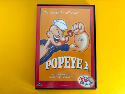 Popeye 2 Kippari-Kalle DVD