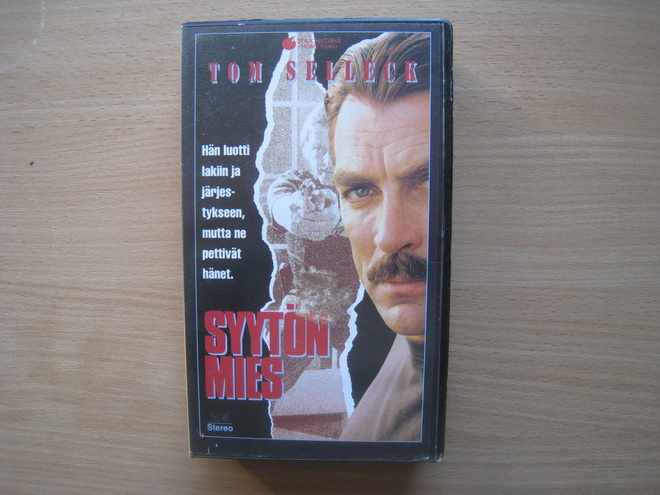 SYYTÖN MIES (tom selleck) vhs