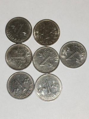 Markat 1954,1956,1957,1959 ja 1961