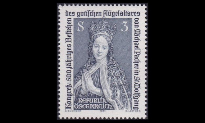 Itävalta 1681 ** Pyhän Wolfgangin alttari (1981)
