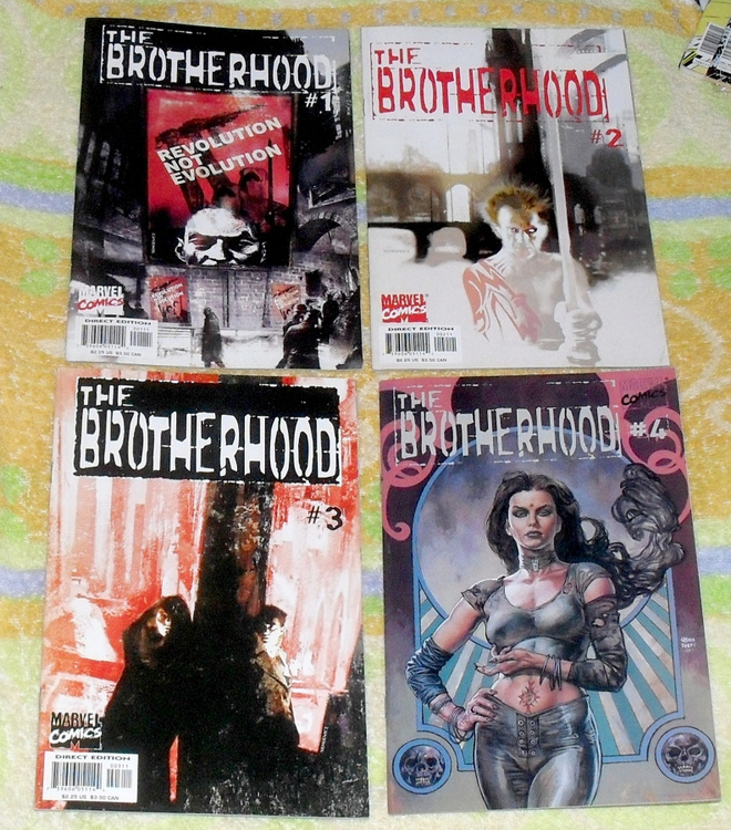 The Brotherhood #1-9, kaikki osat