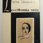 Edith Södergran - Levottomia Unia - pikkukuva 1