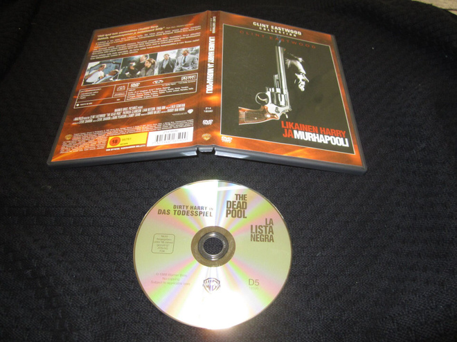 Likainen Harry ja murhapooli - DVD hienokunto