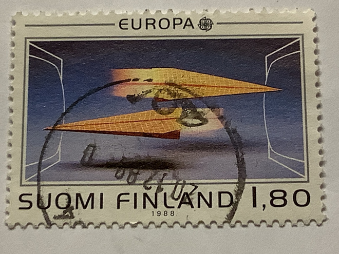 1048/ 1988 Europa sähköinen viestinvälitys o leimattu loisto